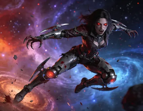 Mechanical warrior across the stars — Mechanical warrior across the stars. An imaginative character study with distinctive materials, expressive posture and cinematic lighting.…