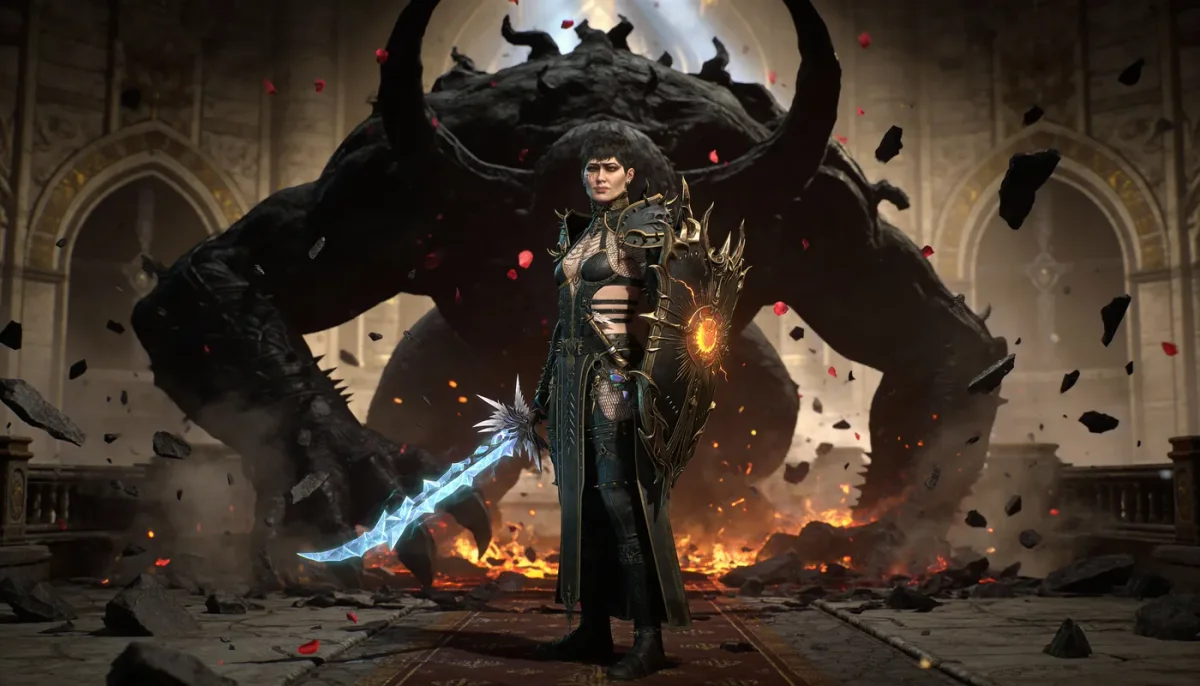 Fantasy guardian in a broken hall — Fantasy guardian in a broken hall. An imaginative character study with distinctive materials, expressive posture and cinematic lighting.…