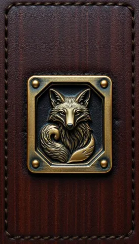 Embossed wolf leather accessory — Embossed wolf leather accessory. A carefully composed still life with clear material textures, controlled lighting and a clean focal point.…