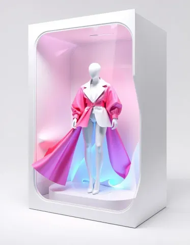Pink fashion display box — Pink fashion display box. A carefully composed still life with clear material textures, controlled lighting and a clean focal point. Create a new…