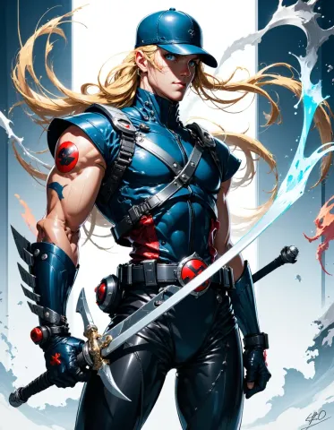 Blue armored illustrated adventurer — Blue armored illustrated adventurer. An imaginative character study with distinctive materials, expressive posture and cinematic lighting.…