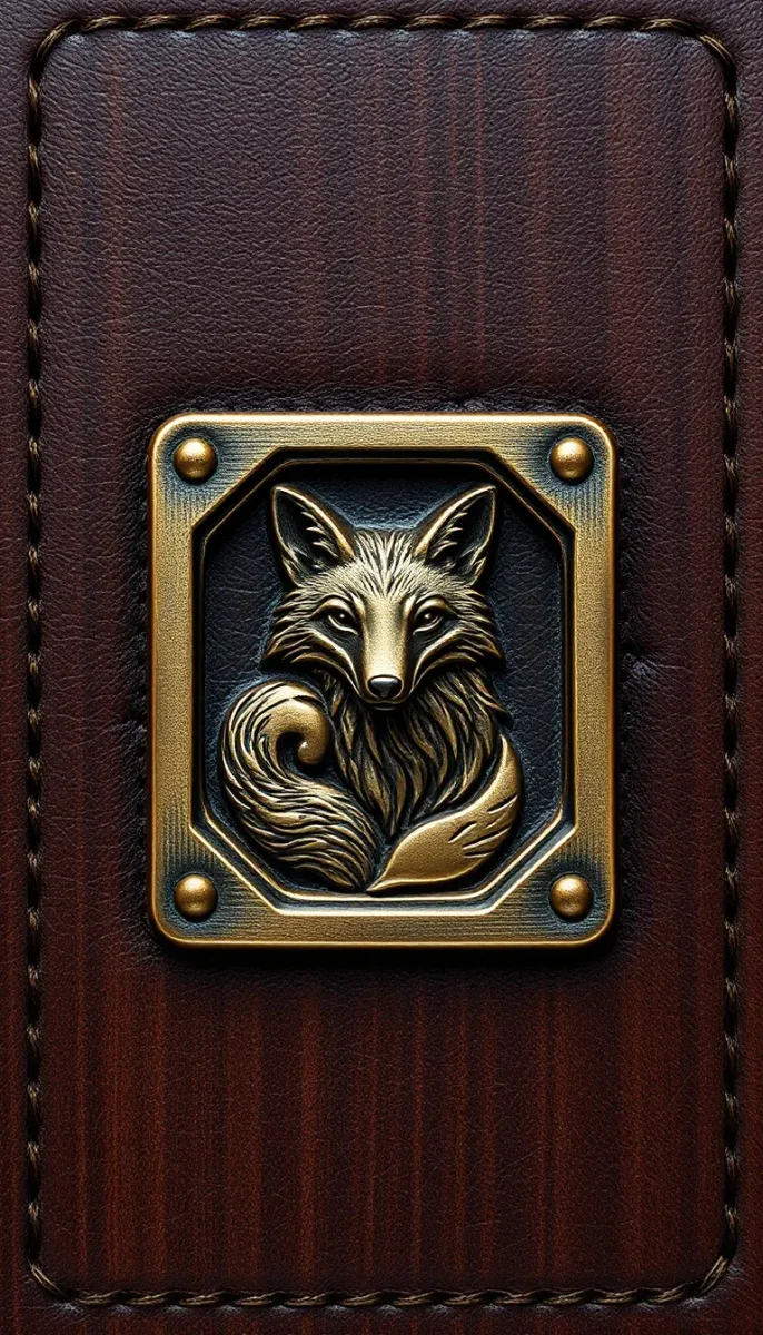 Embossed wolf leather accessory — Embossed wolf leather accessory. A carefully composed still life with clear material textures, controlled lighting and a clean focal point.…