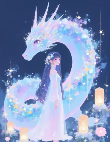 Crystal dragon